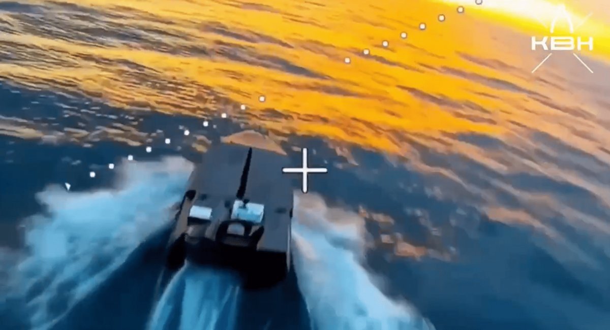 شناور اسکورلوپا در دریای سیاه — تصویر از Defense Express